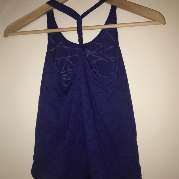 active, purple tank top - Picture 2 of 3